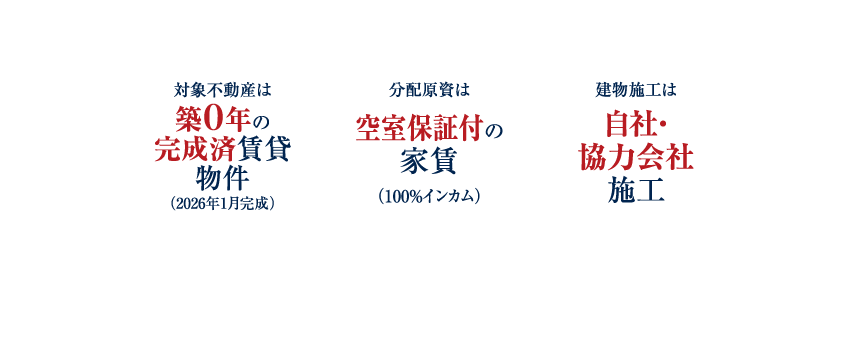 3つの安心